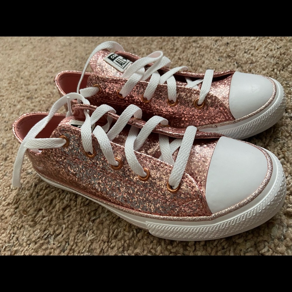 Rose Gold Converse